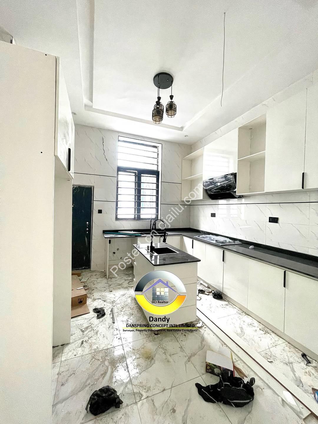 Brand New 5-Bed Duplex with Smart Finishes in Sangotedo