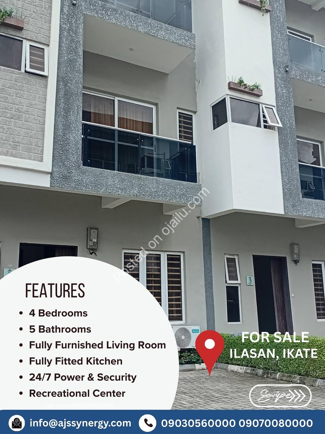 Your Dream Home, Fully Furnished in Ikate