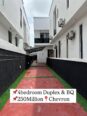 4-Bed Duplex with BQ in Chevron Lekki