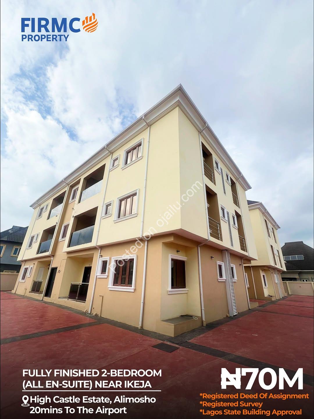 All-Ensuite 2BR Beauty Near Ikeja & Airport