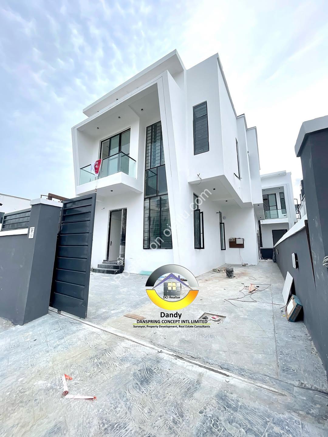 Brand New 5-Bed Duplex with Smart Finishes in Sangotedo