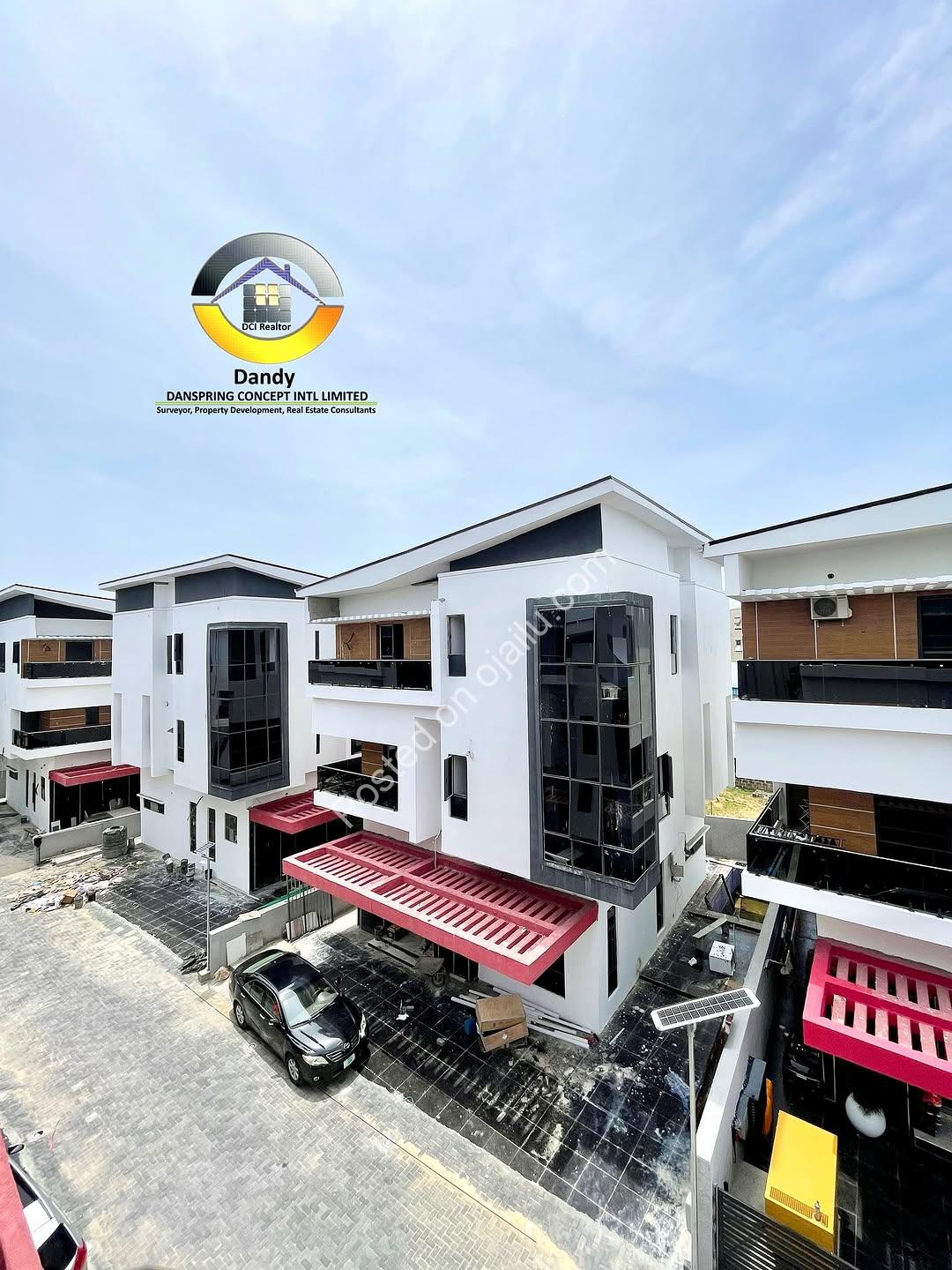 Brand New 5-Bed Duplex with Pool in Lekki