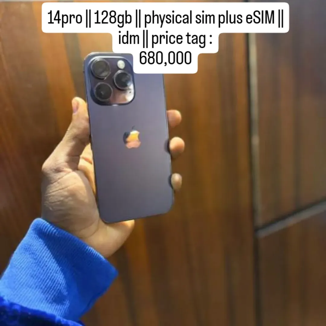 Unlock the Future: iPhone 14 Pro 128GB with Dual SIM