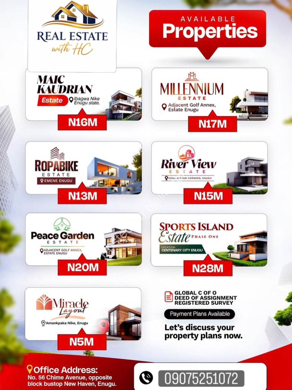 Enugu’s Premier Estates: Your Future Awaits