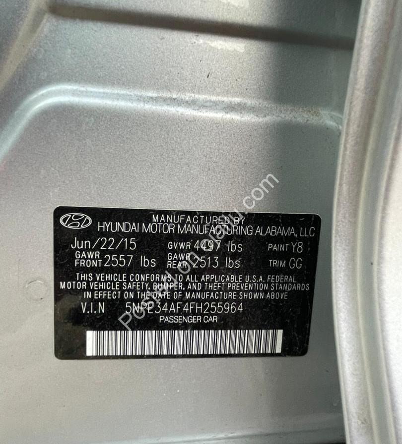 Luxury & Panoramic Sunroof: 2015 Sonata Limited