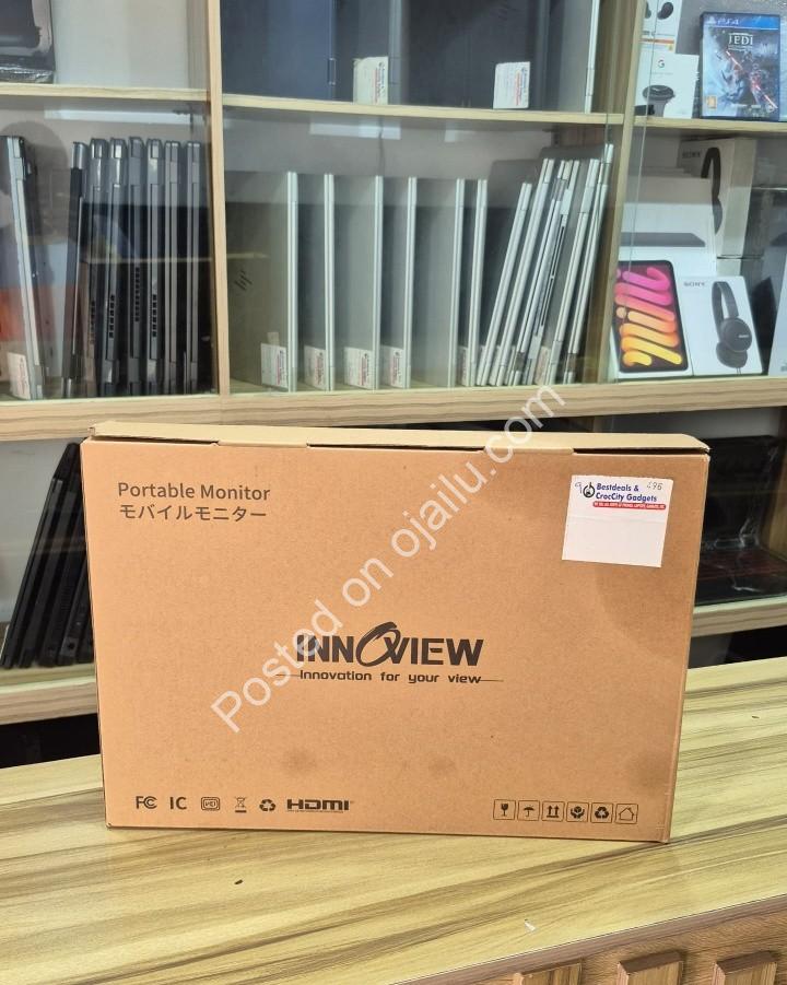 6″ FHD Portable Monitor with Magnetic Smart Sleeve | Premium Productivity