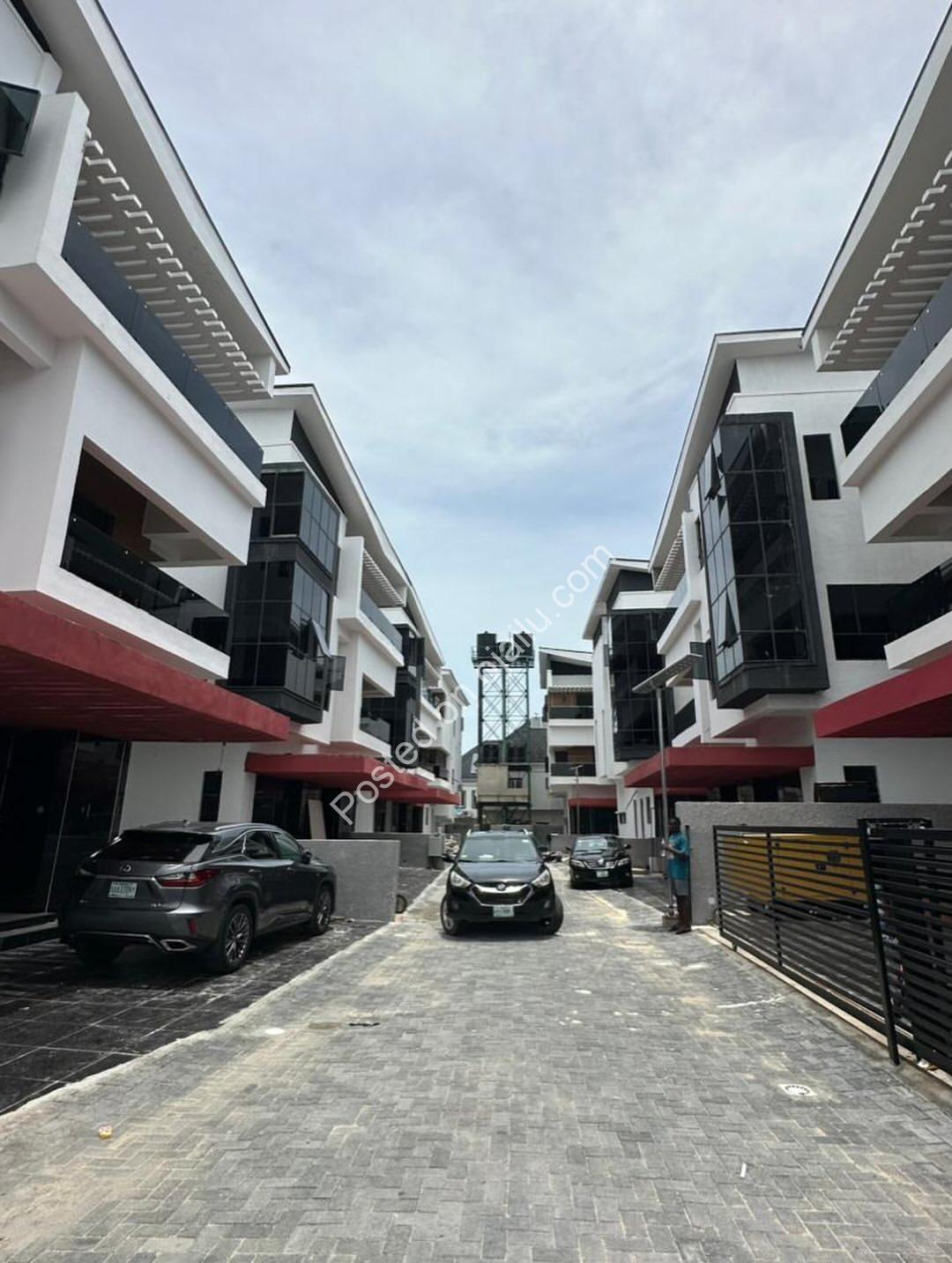 Brand New 5-Bed Duplex with Pool & BQ in Secure Estate
