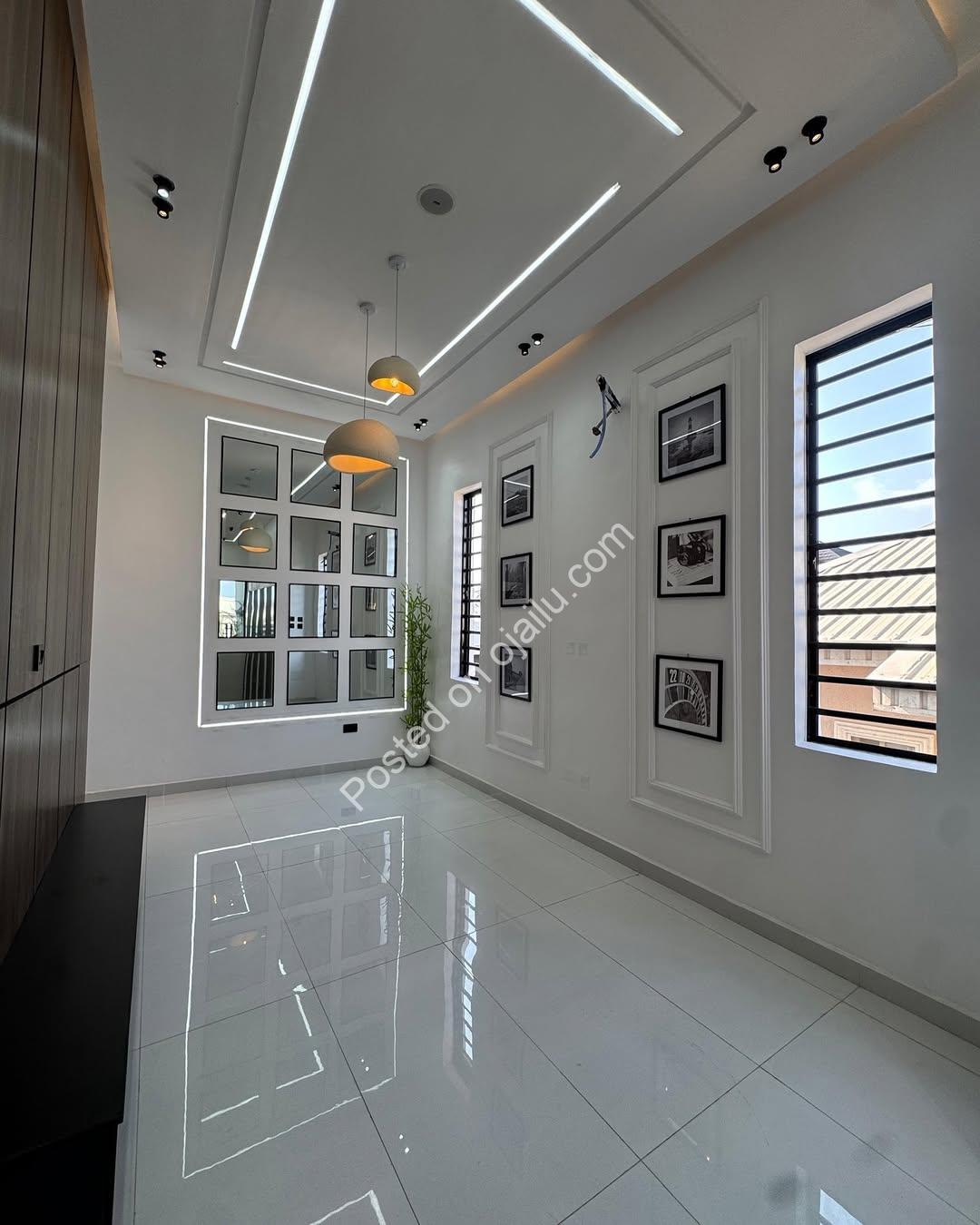 Ikota Dream Home: 5-Bed Pool & Gym Duplex at 420M