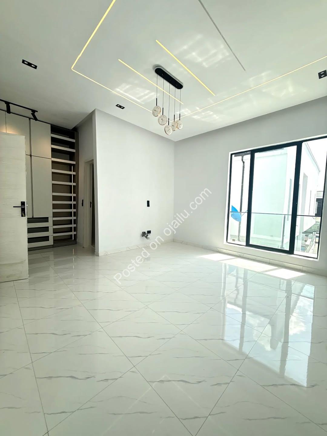 New 4-Bed Semi-Detached with BQ in Ikota – 190M