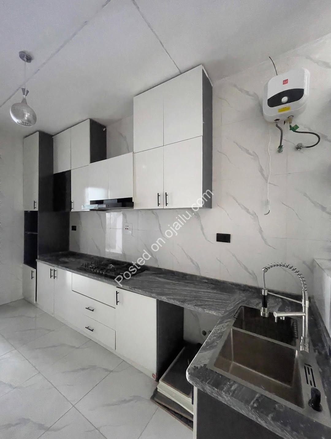Bluetooth-Infused 3-Bed Duplex in Ikota