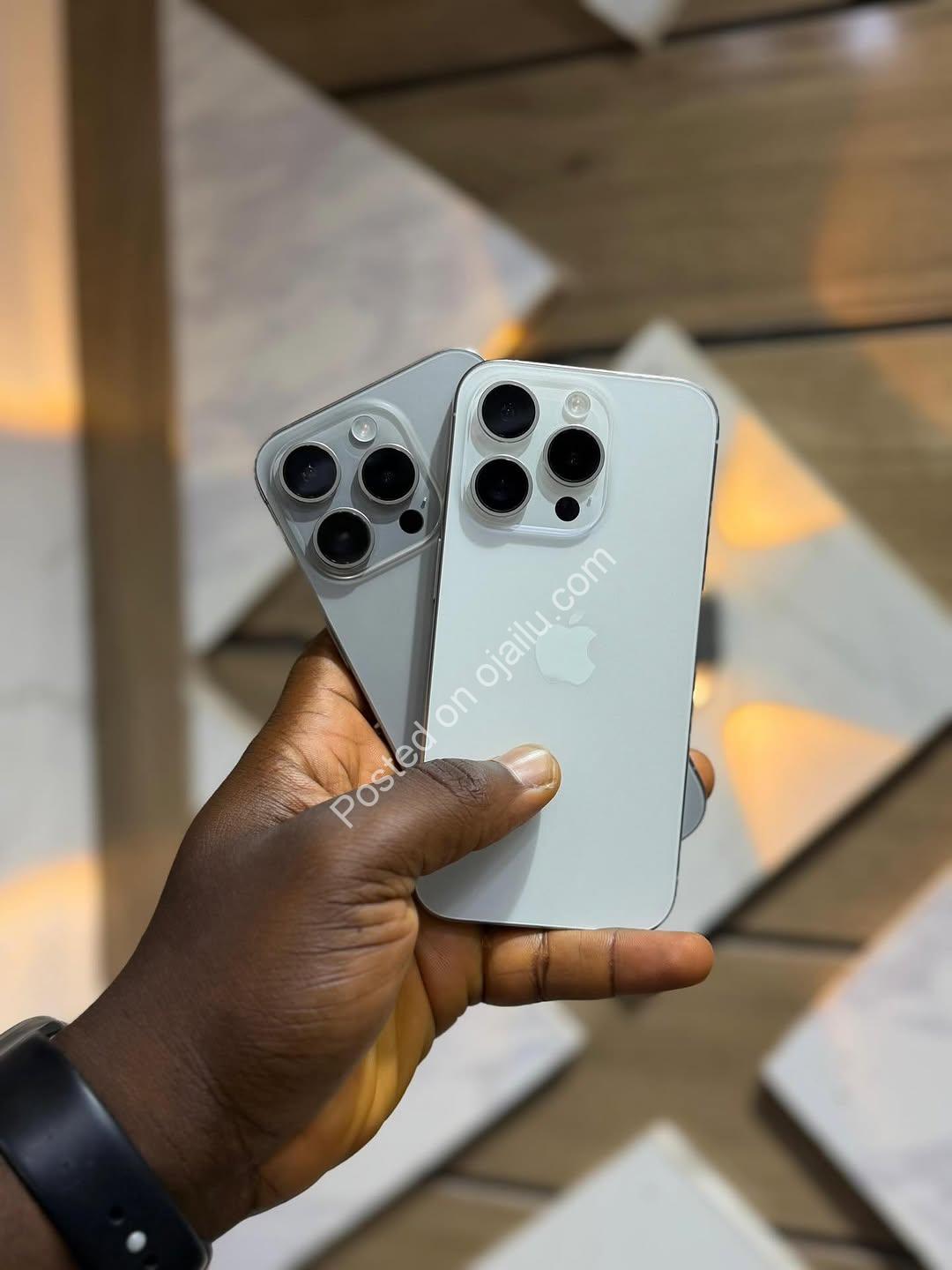 iPhone 15 Pro eSIM: 256GB Power, Unlocked & Ready for Naija