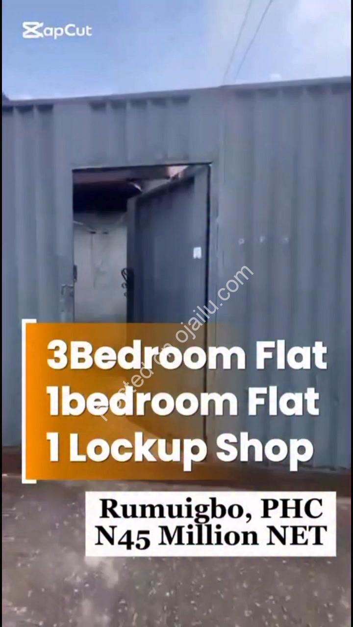 3-Bed + 1-Bed + Shop: N45M Cash Cow!