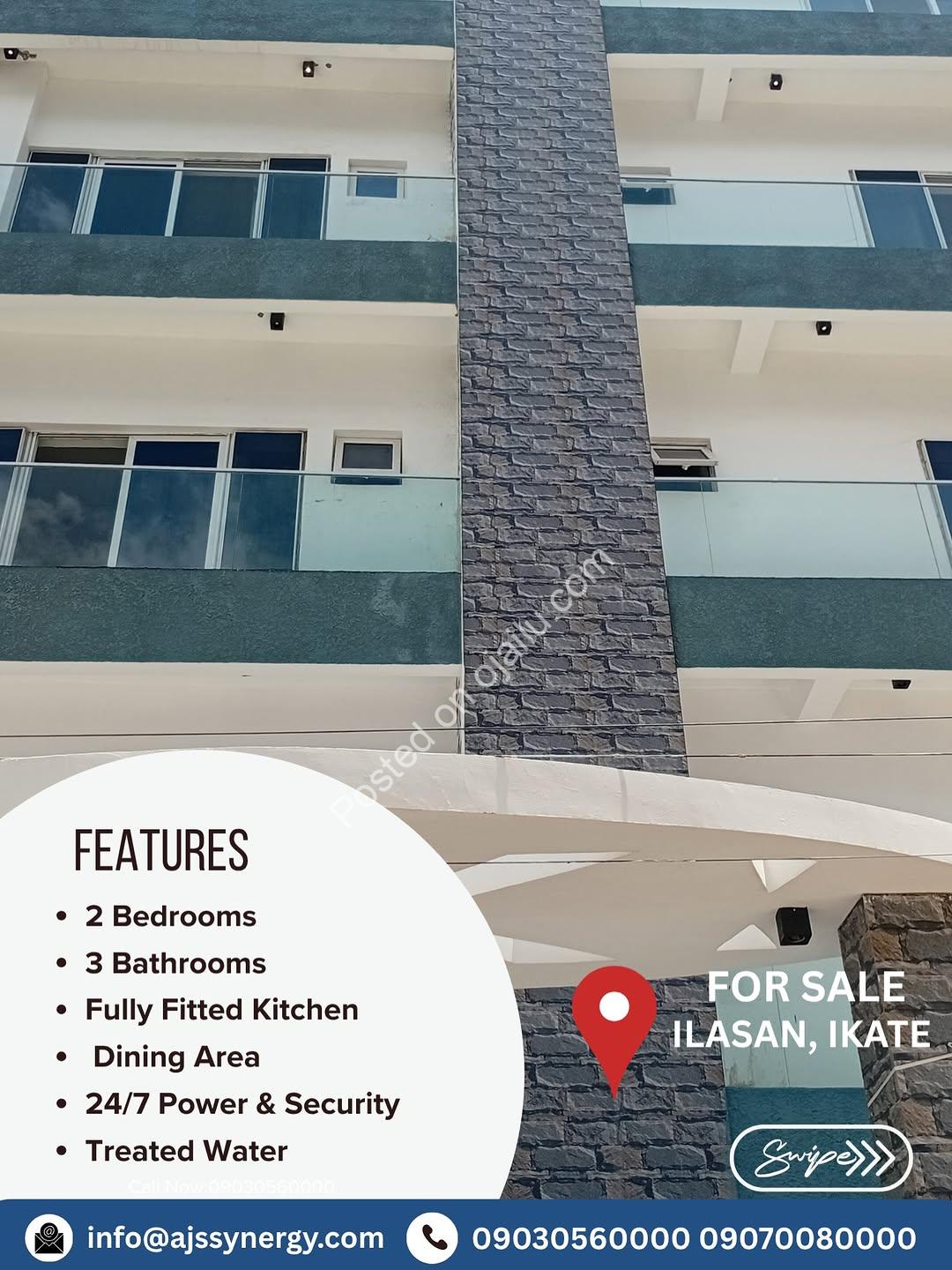Sophisticated 2-Bedroom Ikate Apartment with Governor’s Consent