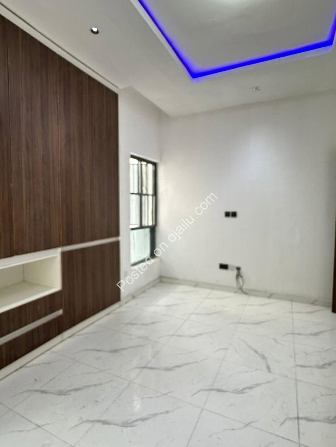 Brand New 5-Bed Duplex with Pool & BQ in Secure Estate