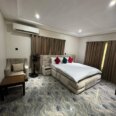 Poolside Serenity: 3BR Serviced Home with BQ & Smart TV