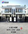 Ikota Executive 4-Bed Duplex: 40% ROI, ₦15M/Month Potential