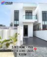 Invest ₦15M Monthly: Ikota 4-Bed with Pool & Jacuzzi
