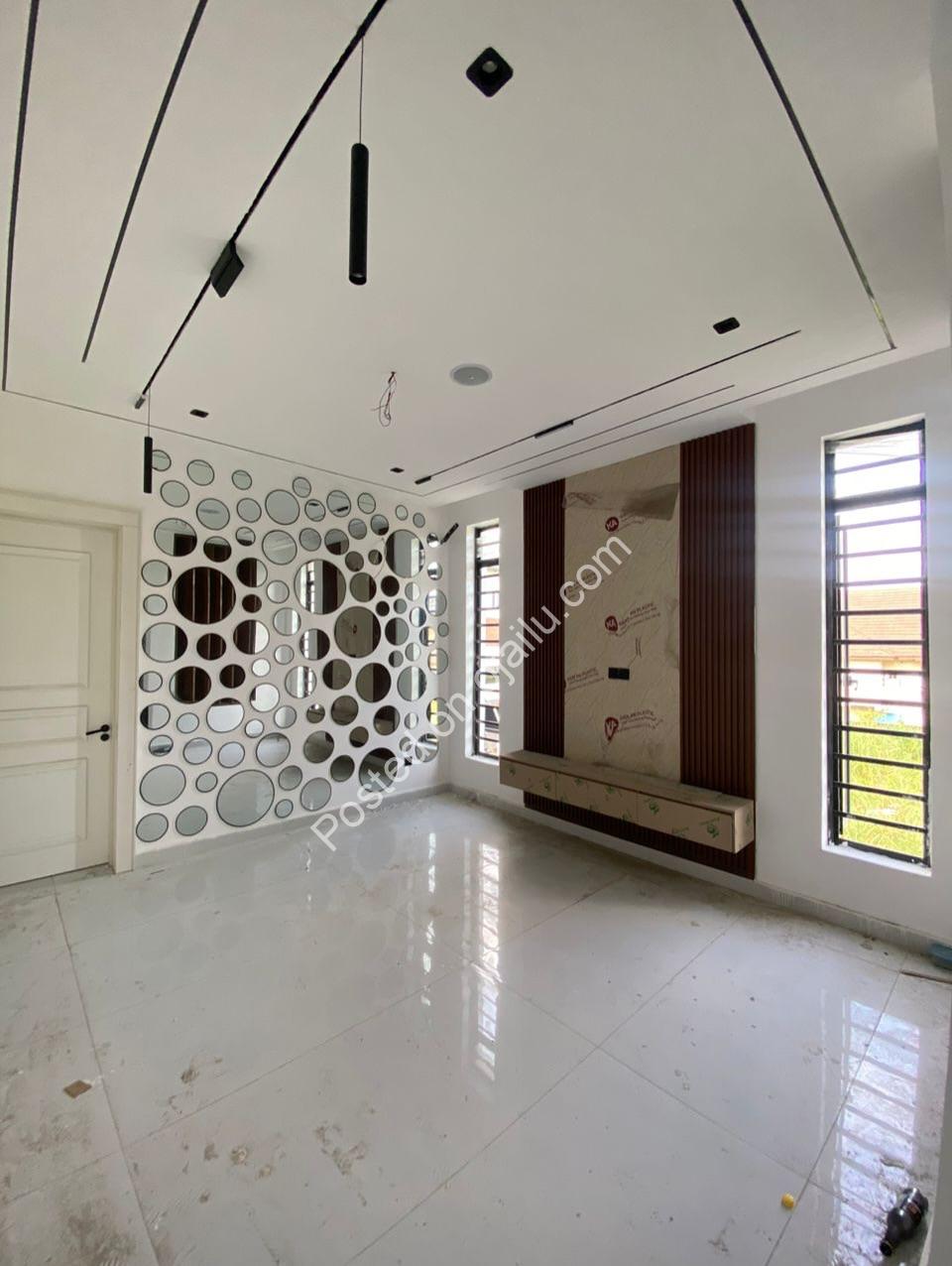 Ikate’s Finest: 5-Bed Brand New Home with Cinema