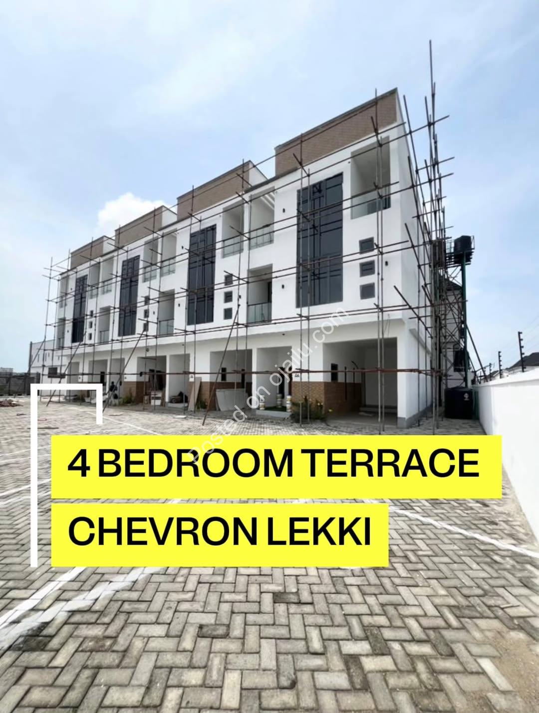 Chevron Lekki: 4-Bed Terrace Duplex with Expansive Finishes