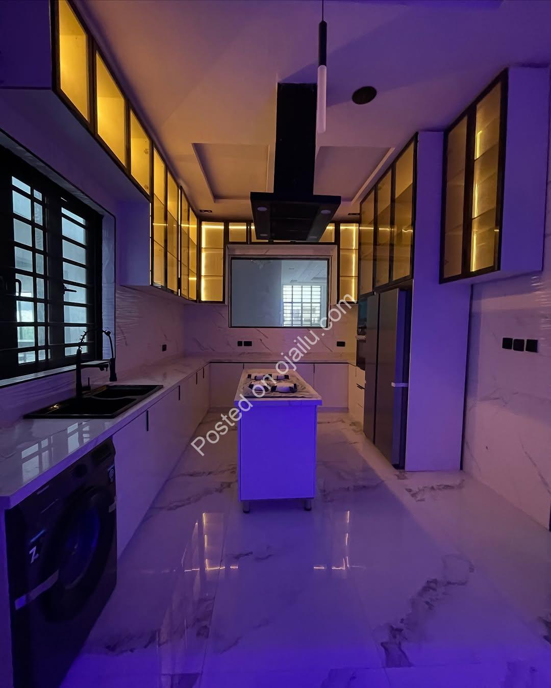 **Jacuzzi & Pool Oasis: 5BR Ikota Duplex – 400M**