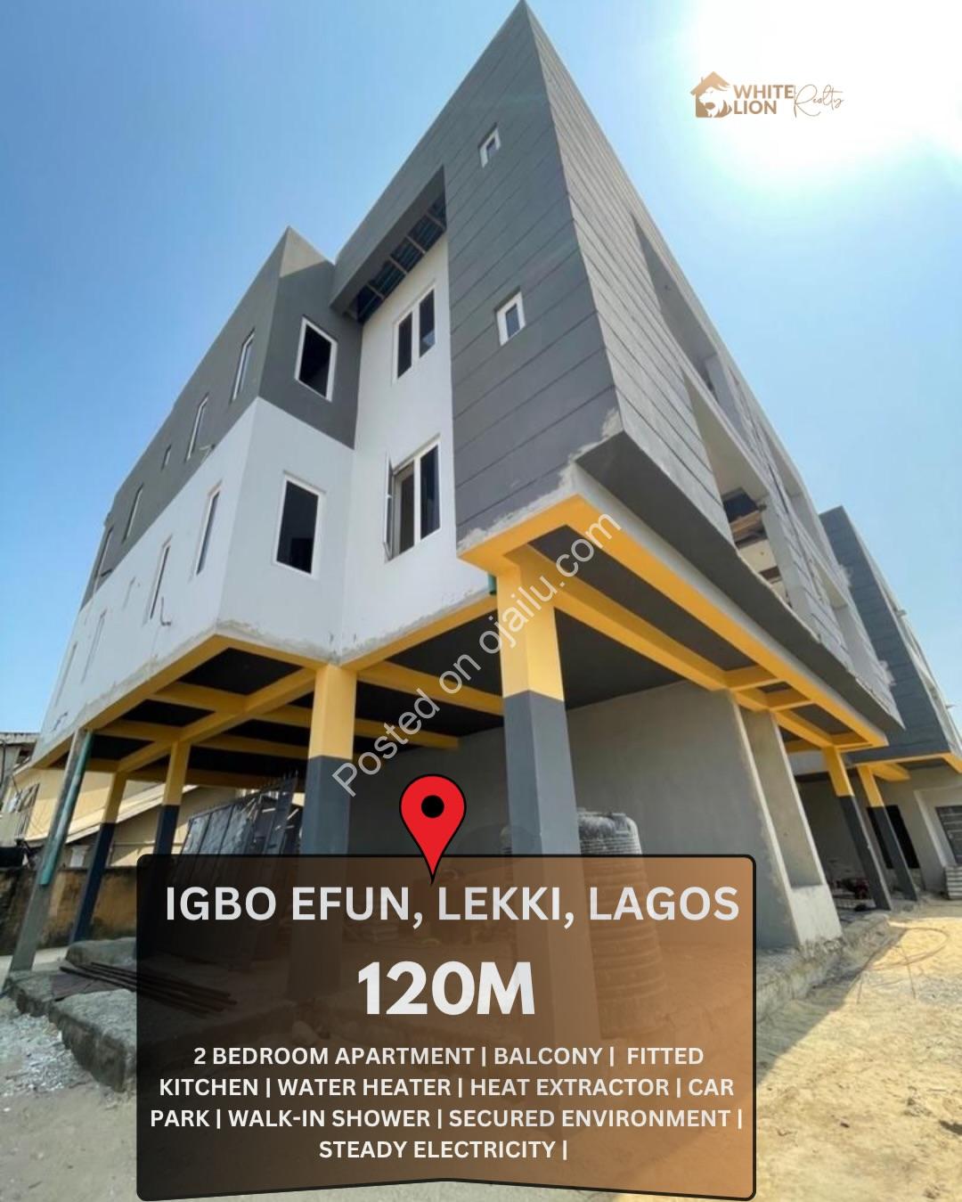 Contemporary 2-Bed with Soundproof Comfort in Agungi