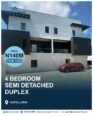 Step Into Your Ikota Dream: 4-Bed Duplex with En-Suites