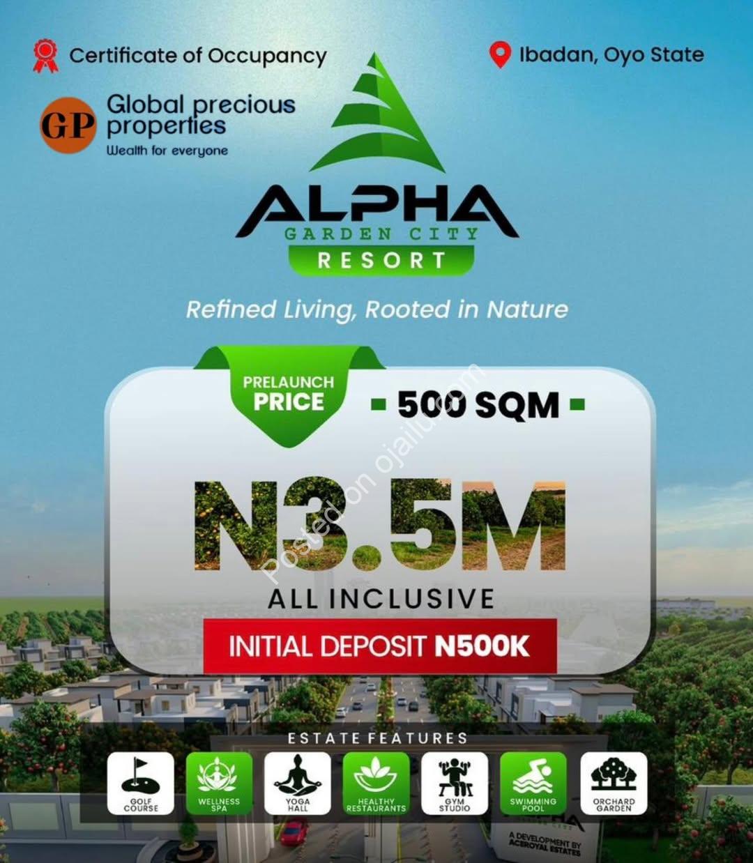 Escape to Your Own Private Resort in Ibadan.