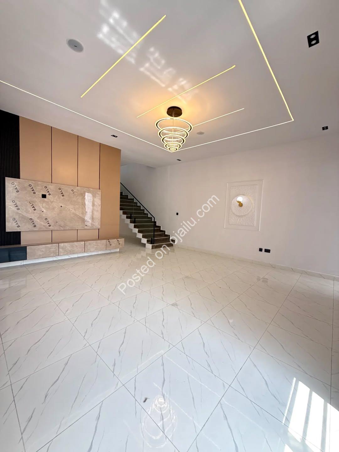 New 4-Bed Semi-Detached with BQ in Ikota – 190M