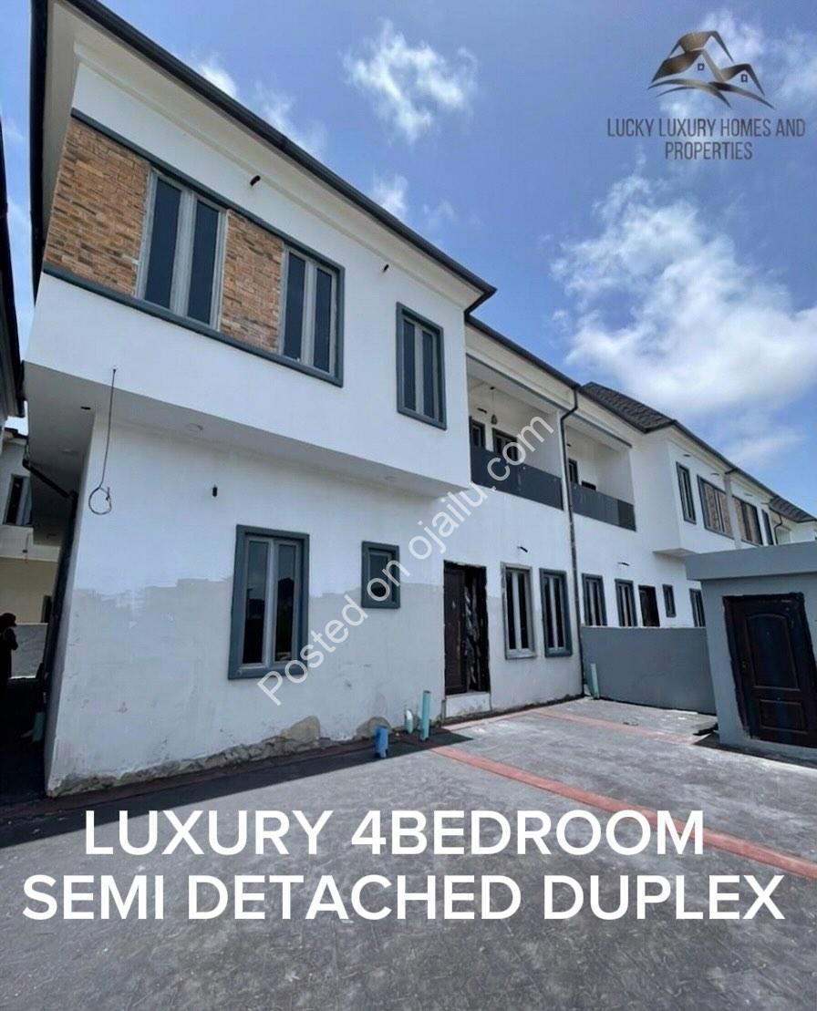 Dream Home Awaits: 4-Bed Semi-Detached Duplex in Orchid Lekki