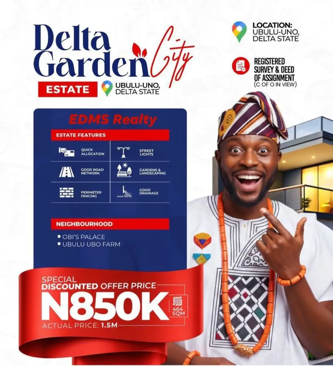 ₦850K Now—Your ₦1.5M Land Opportunity Awaits