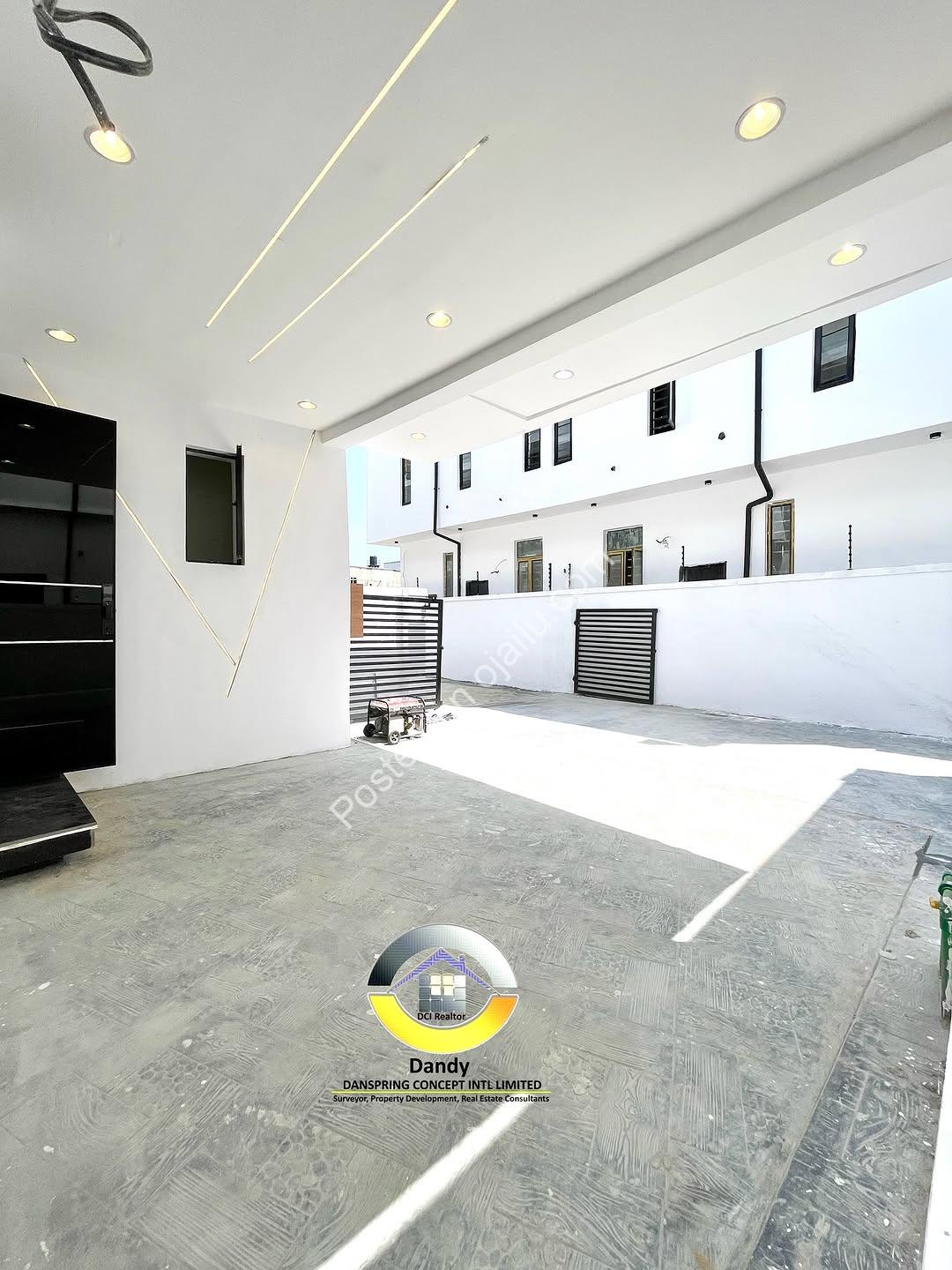 Brand New 4-Bed Semi-Detached Duplex with Global C of O