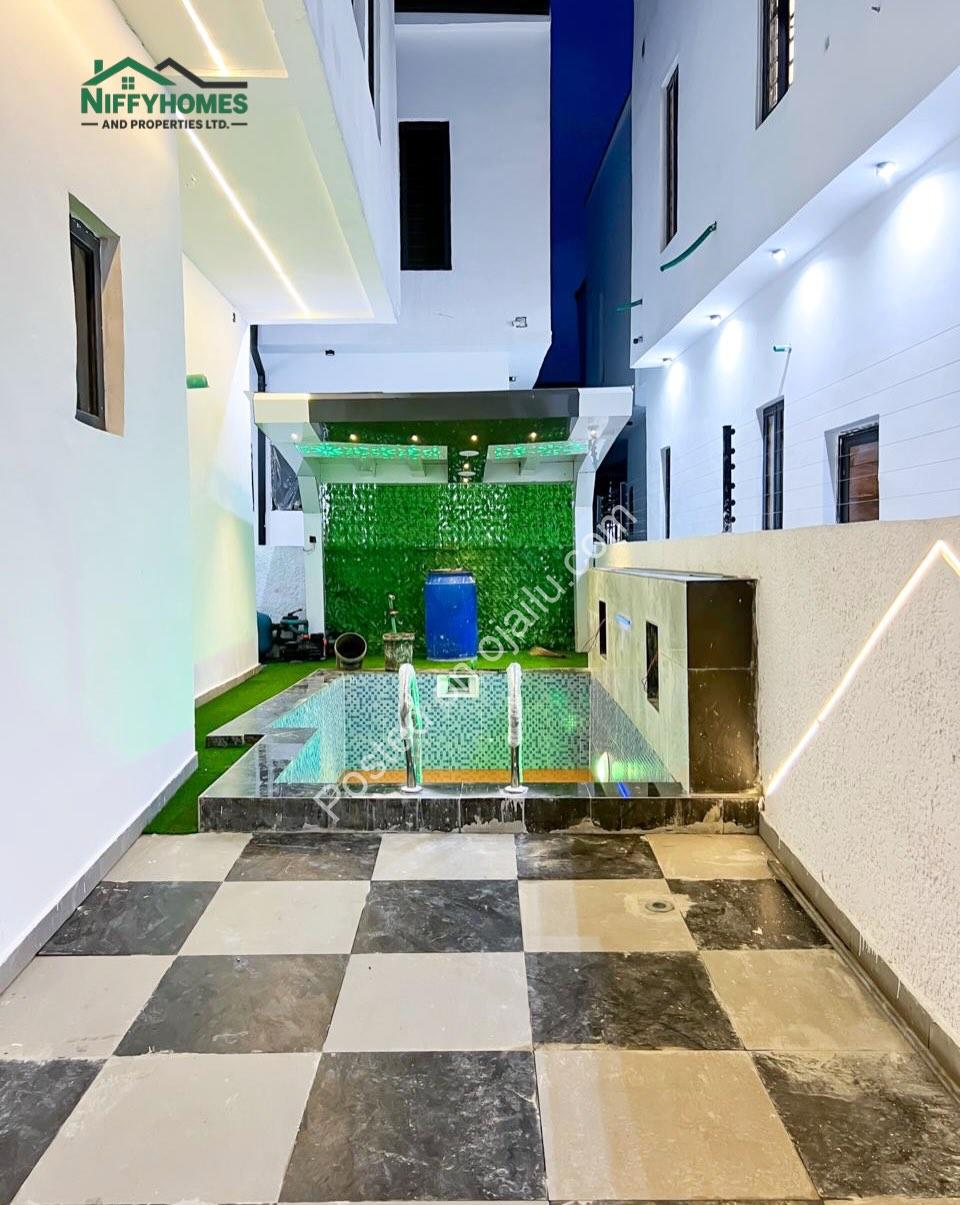 Brand New 5-Bed Duplex with Pool & Prime Ajah Location