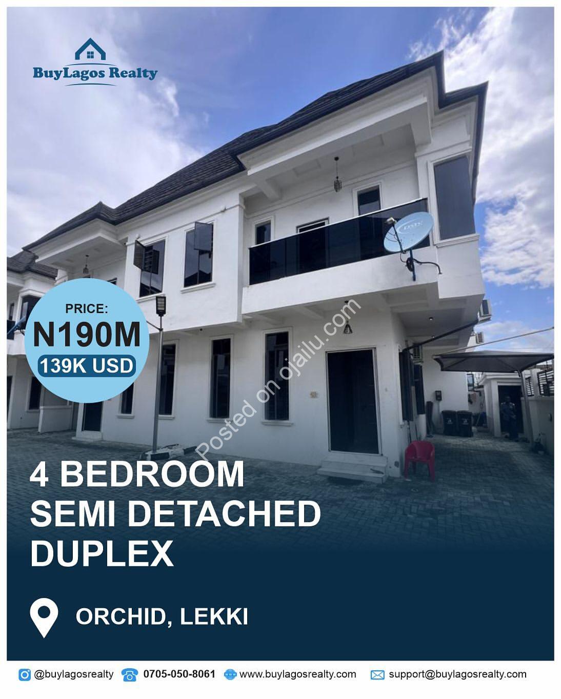 YOUR DREAM HOME Awaits at Orchid, Lekki!