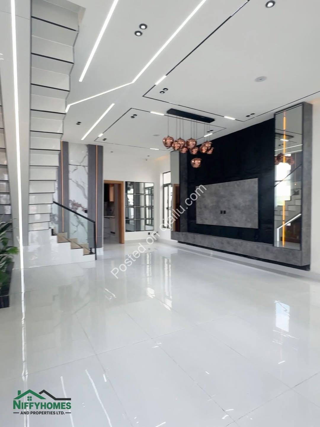 Brand New 5-Bed Duplex with Pool in Ajah