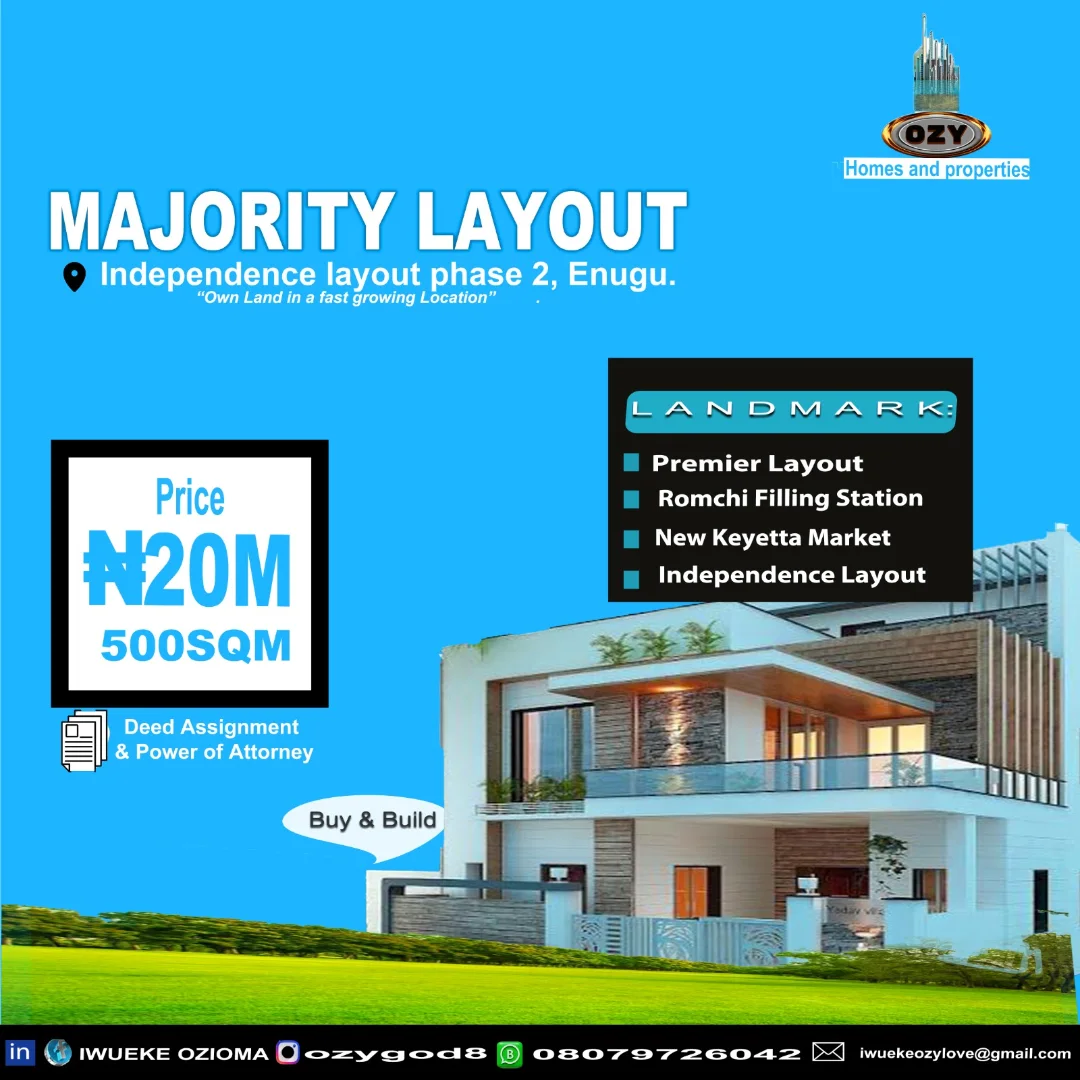 Bold and Brilliant: Your Business Haven in Enugu’s Prime Layout!