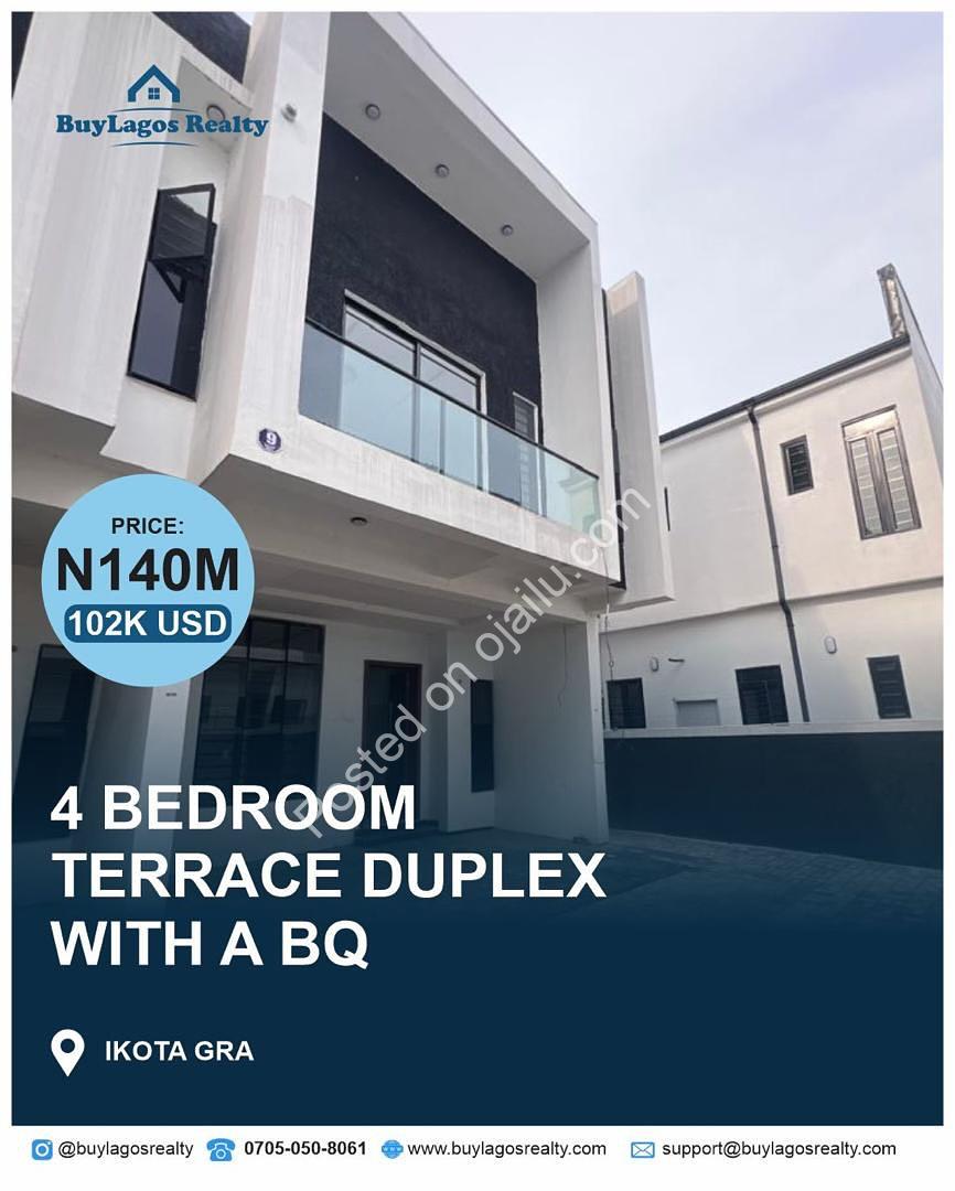 4 en-suite bedrooms, Ikota elegance