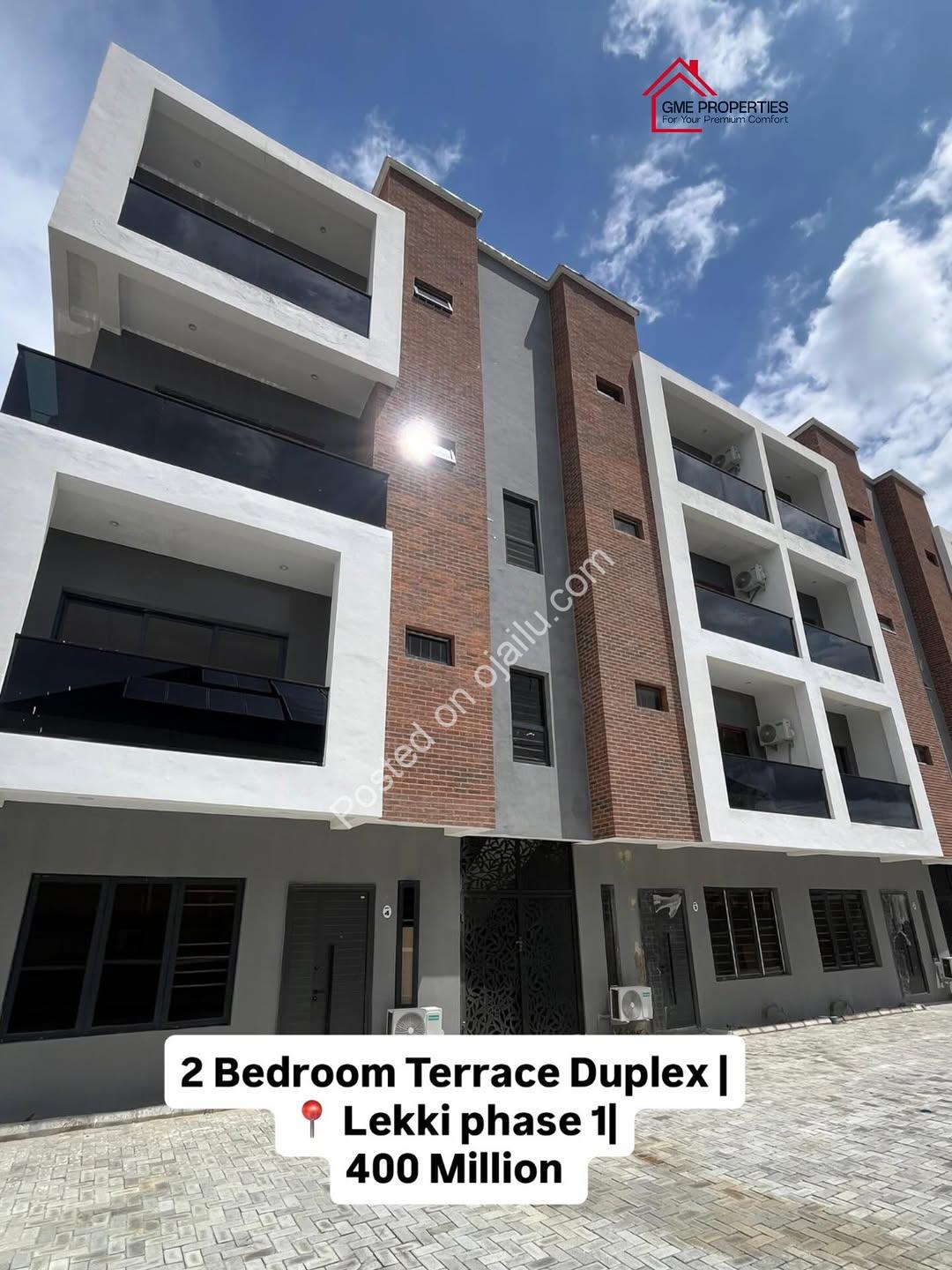 2-Bed Terrace Duplex: Ensuite Elegance in Lekki Phase 1