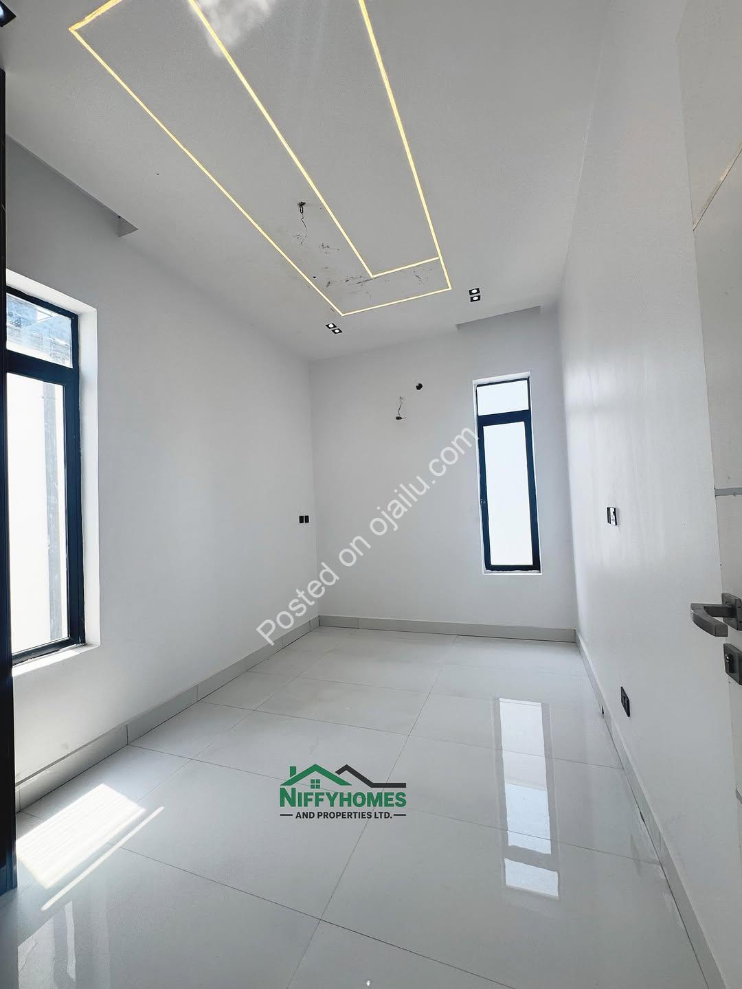 Brand New 5-Bed Detached Duplex with Pool in Ajah