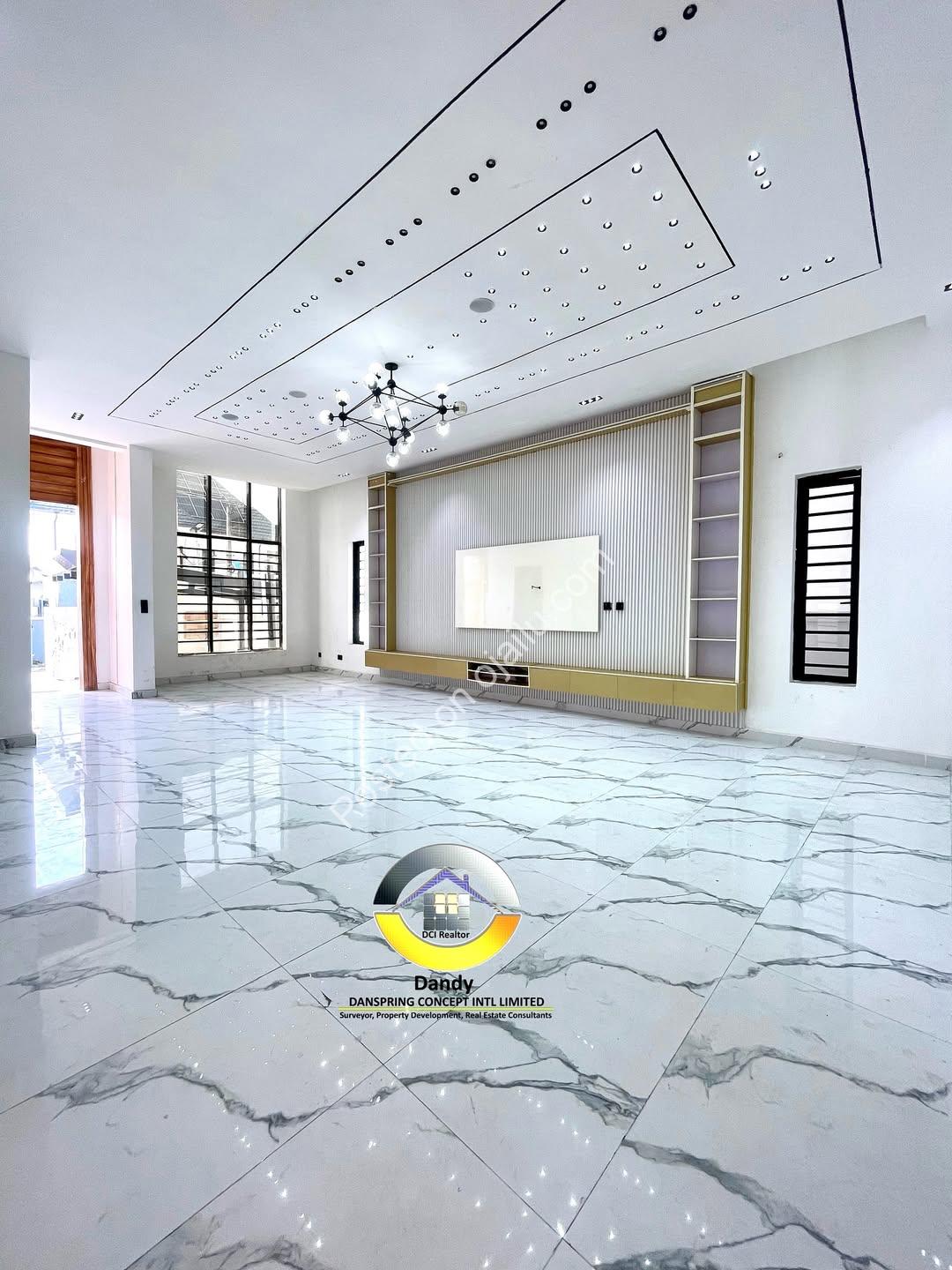Suspended Pool & Cinema: 5-Bed Duplex in Lekki