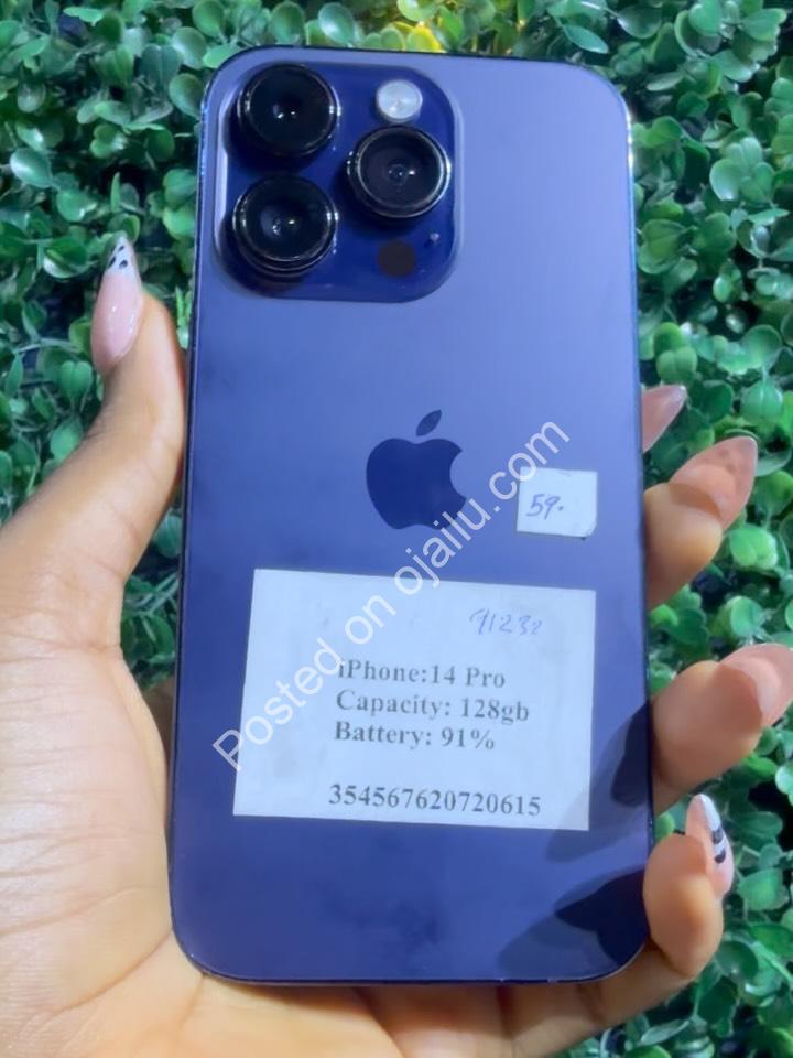Premium UK iPhone 14 Pro – 91% Battery, Dual SIM, Grab Now!