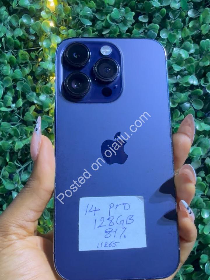 Pro: UK iPhone 14 Pro 128GB – 81% Battery, Dual SIM Ready!