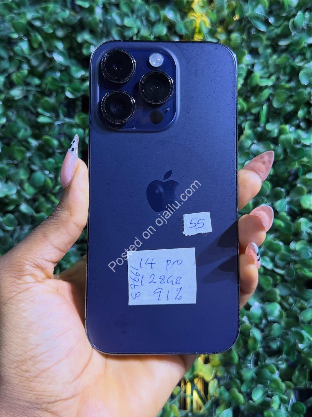 Premium iPhone 14 Pro 128GB – 91% Battery, Minor Scratches, N495k