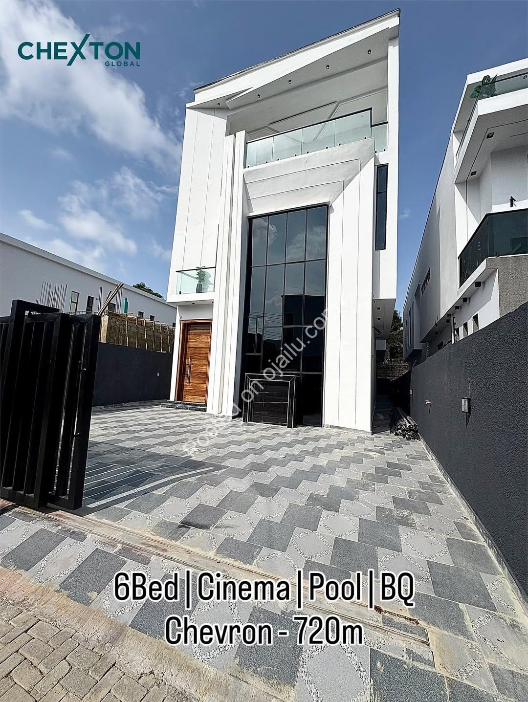 Governor’s Consent | Brand New 6BR Duplex with Cinema