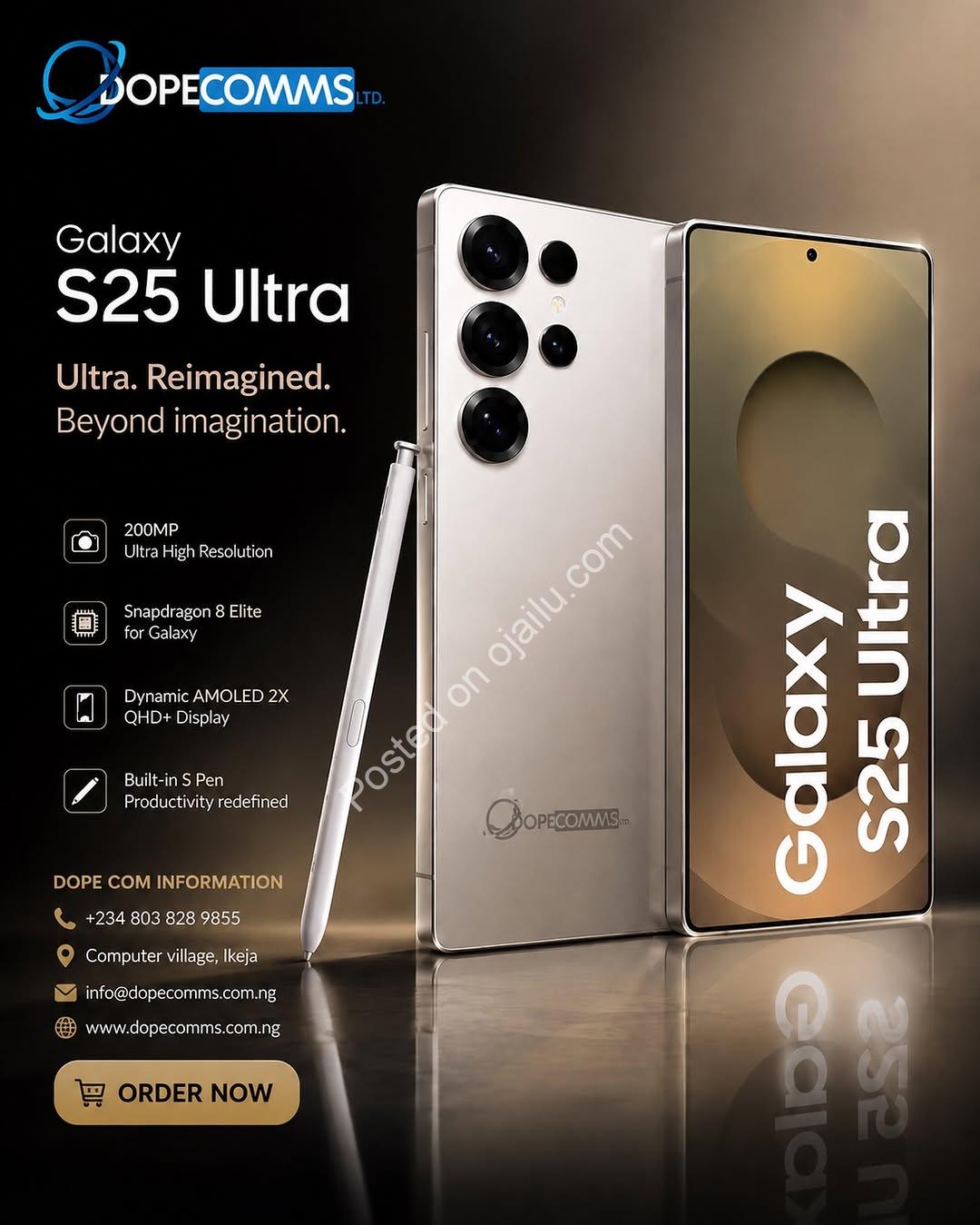 S25 Ultra 512GB: N1.2M   Grab It Before It’s Gone
