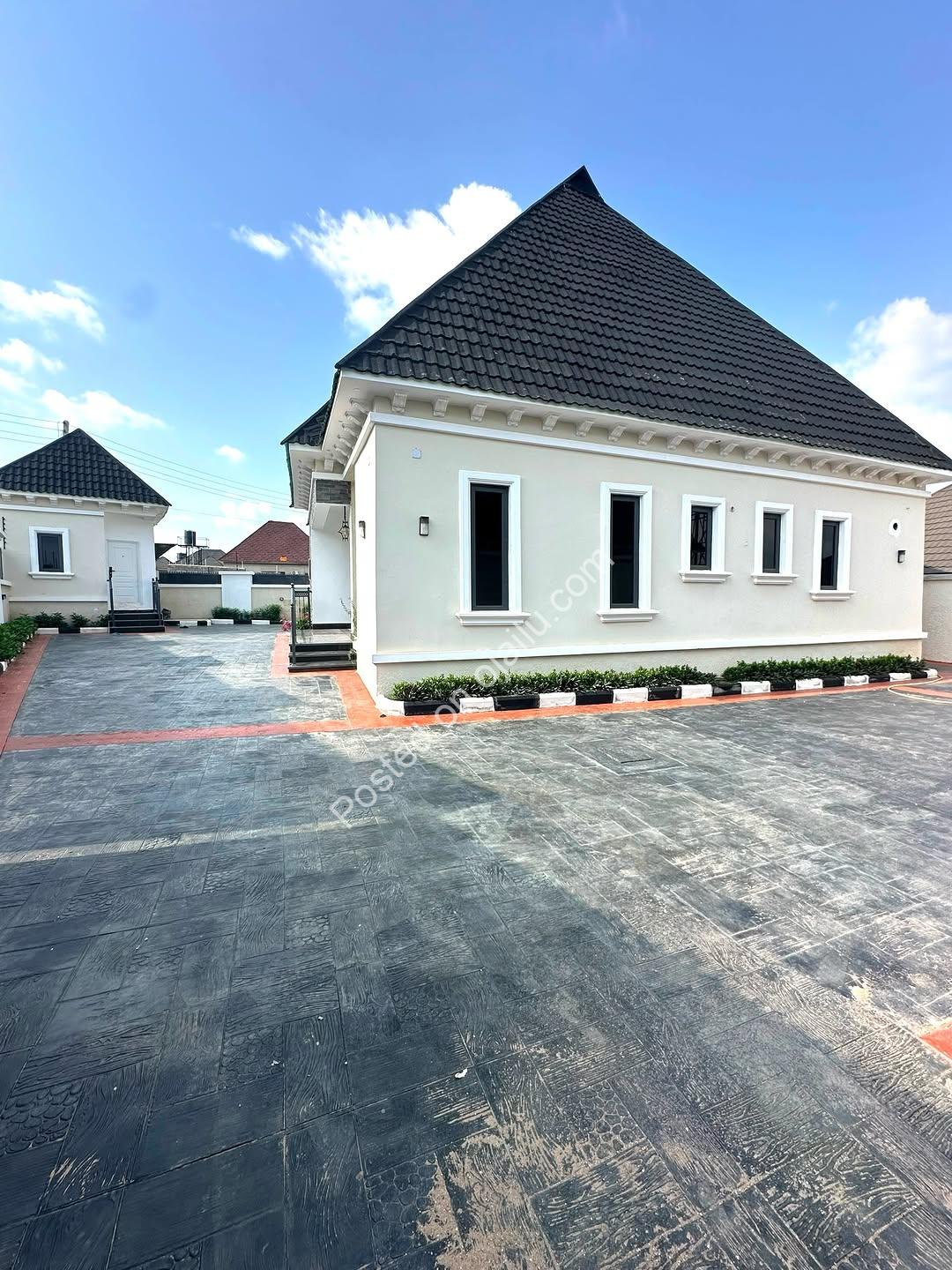 Newly Built 3-Bed Bungalow + BQ in Gwarinpa