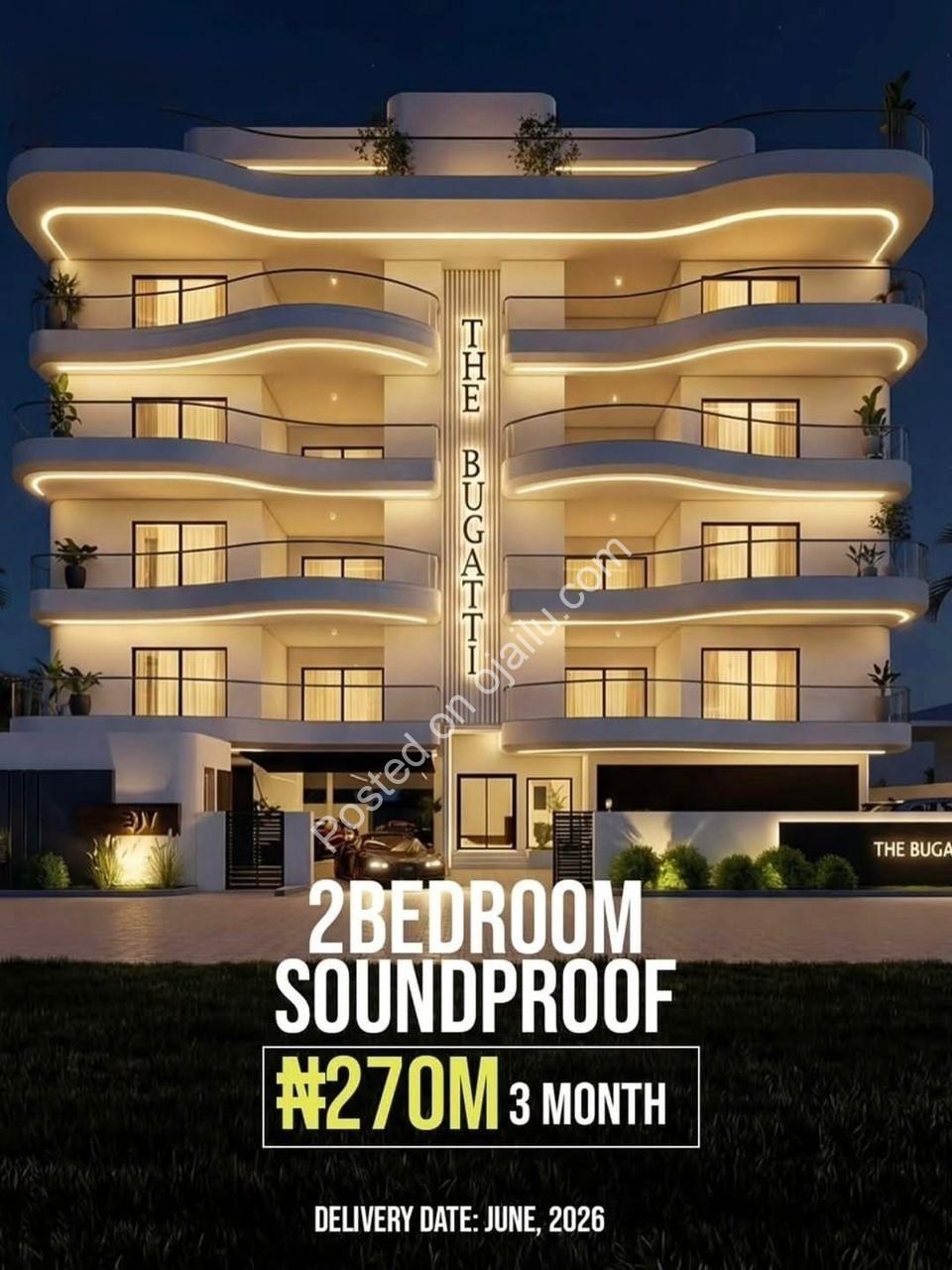 Bugatti-Inspired Penthouse: Yours in 12 Months
