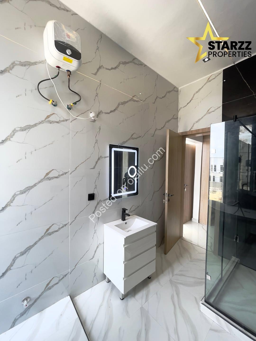 Your Dream Ajah Home Awaits: 4BR Semi-Detached with Bluetooth & Walk-In Closets