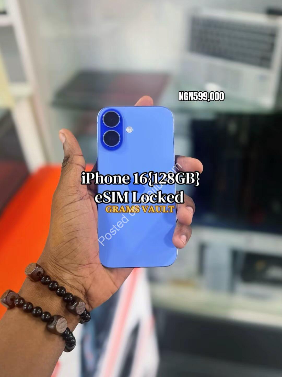 Unlock the Future: iPhone 16, 128GB – 90% Battery, Just ₦599k!