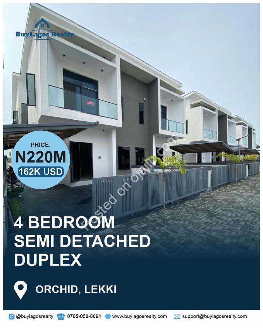 Your Sophisticated Orchid Retreat: 4-Bed Semi-Detached Duplex