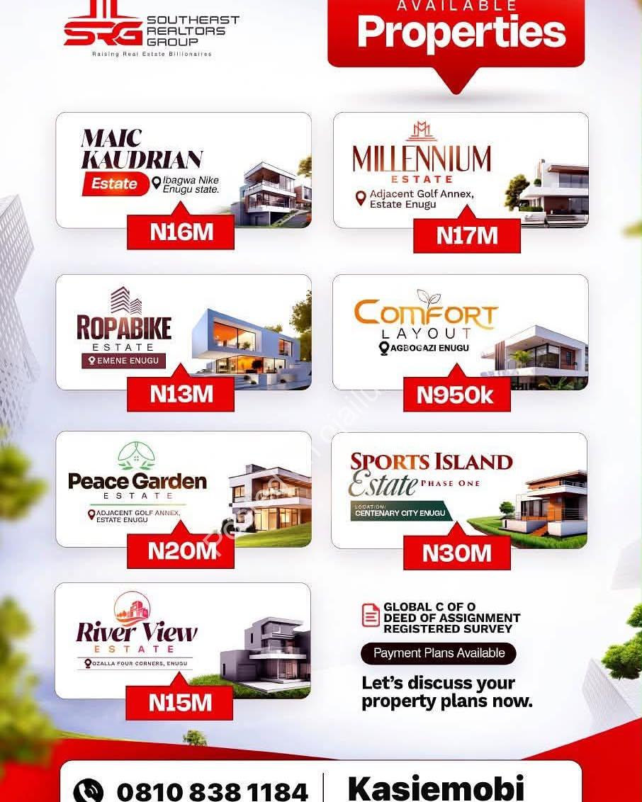 Own Your Dream Plot in Enugu – Secure Your Future